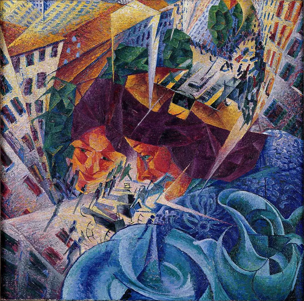 Visioni simultanee, 1912