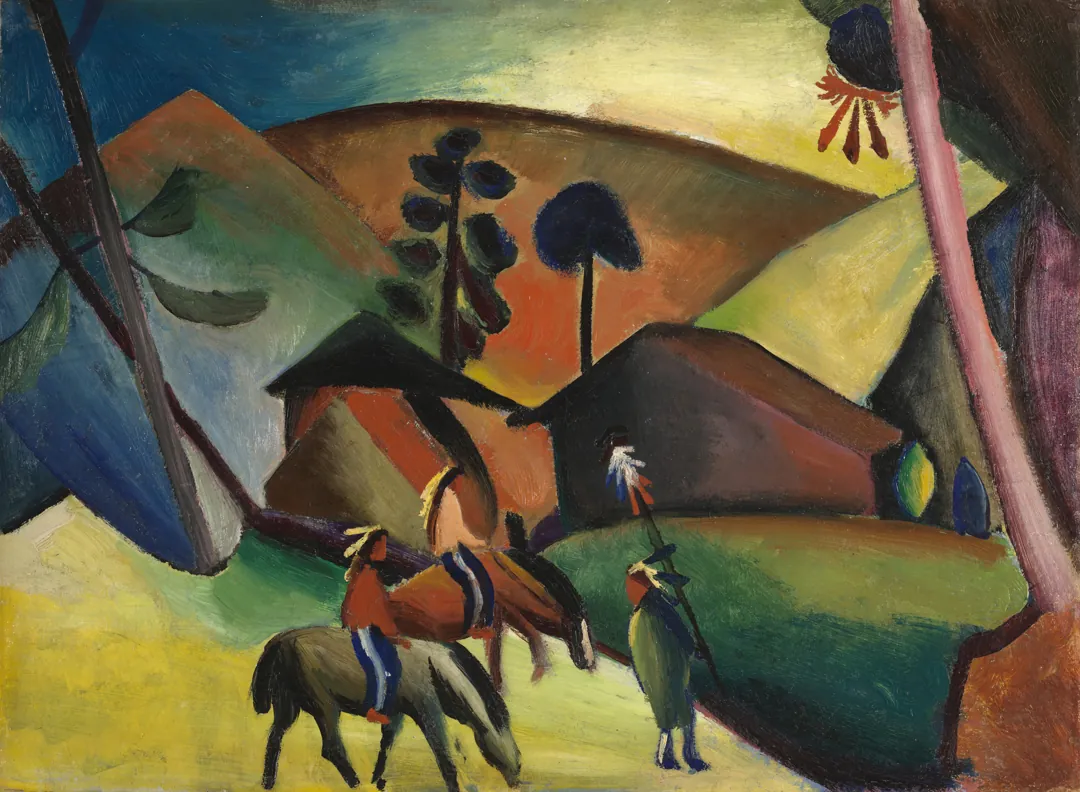 Indians on Horseback