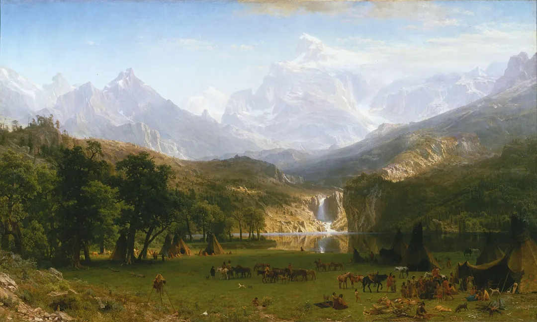 The Rocky Mountains, Lander's Peak